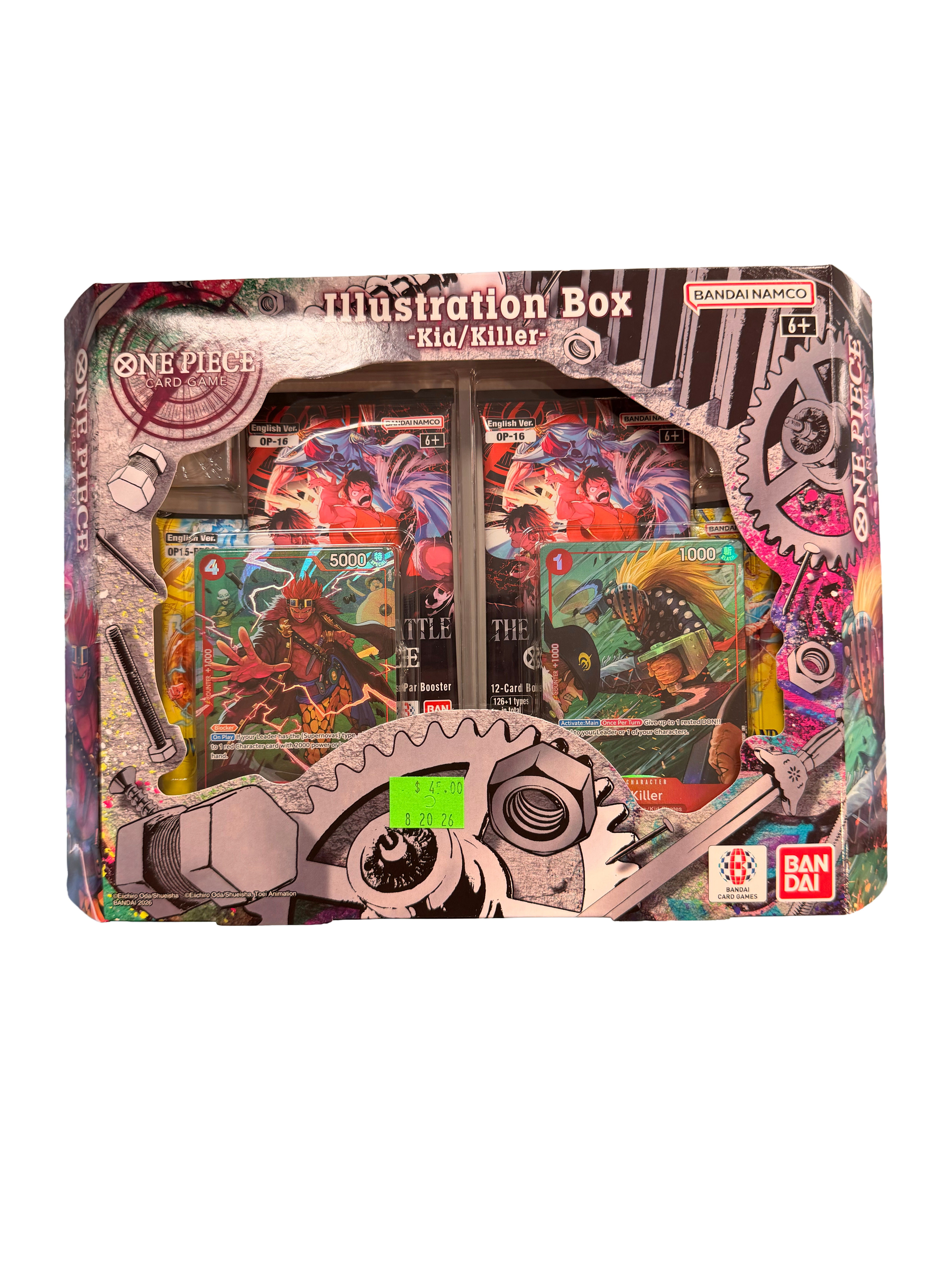 One Piece Card Game Illustration Box – Kid/Killer