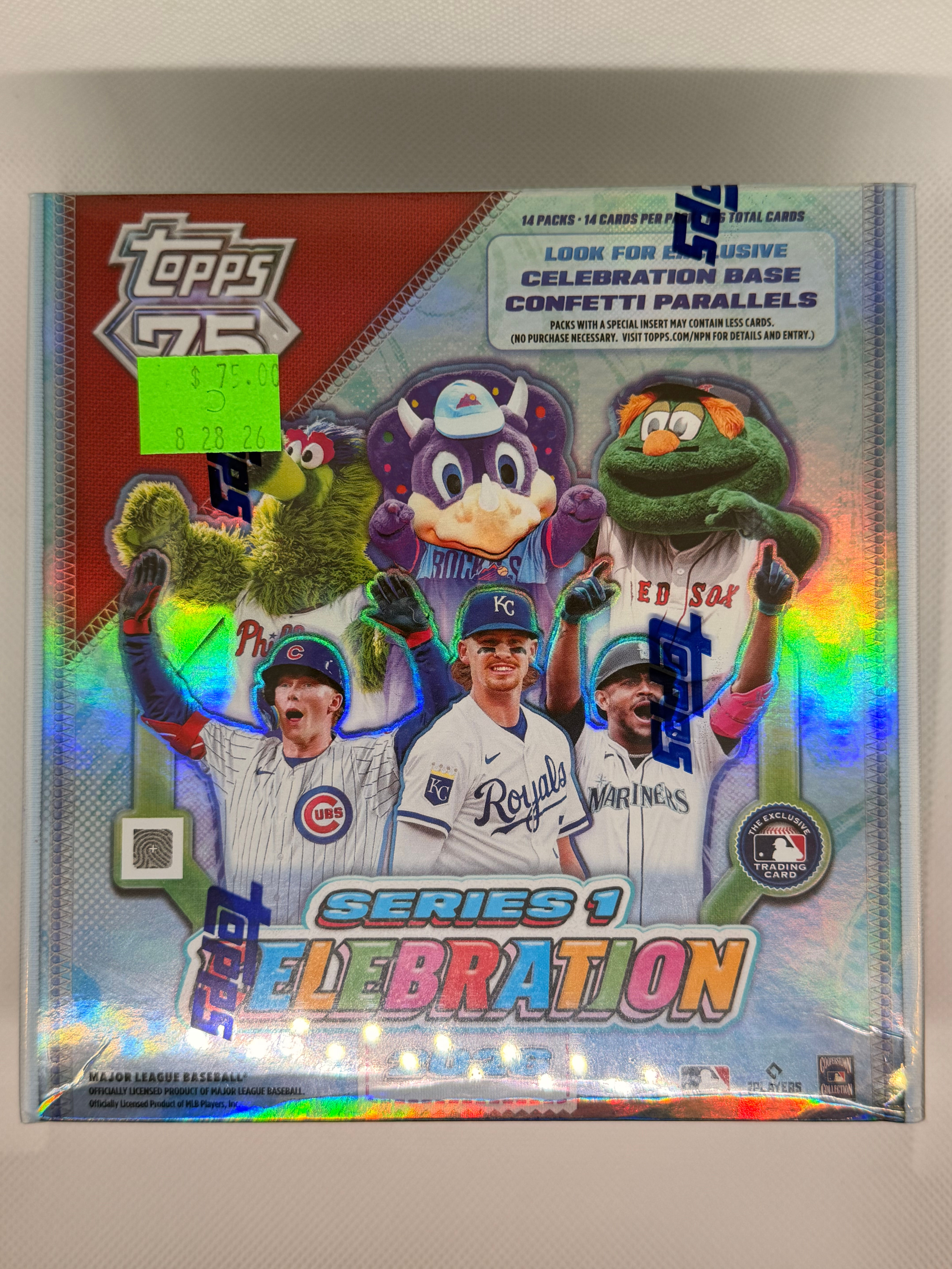 2026 Topps Series 1 Celebration Baseball Mega Box