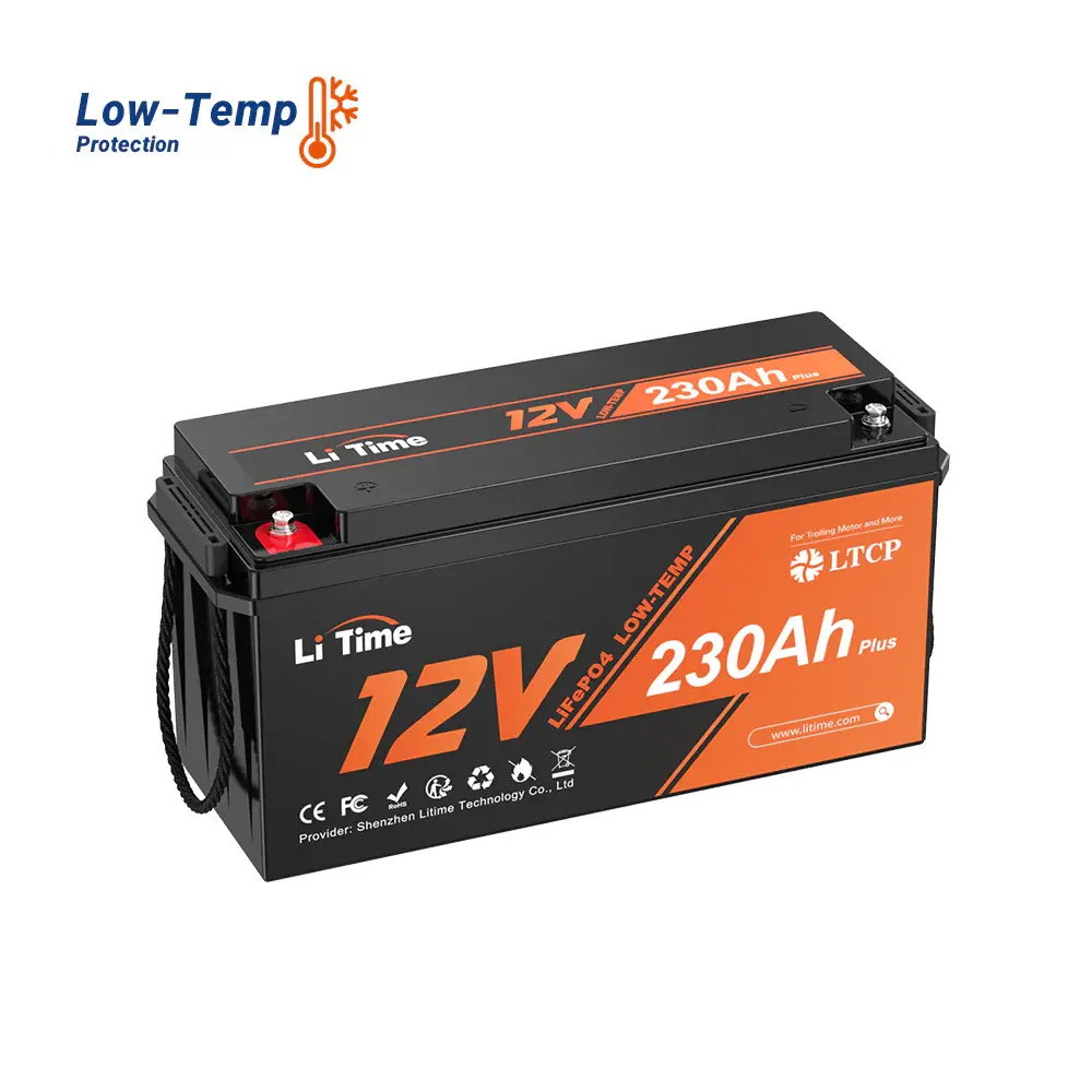 LiTime 12V 230Ah  LiFePO4 Battery with Low-Temp Protection