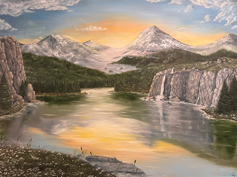 Opalescent - Finished Painting