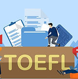 TOEFL Logo in puzzle