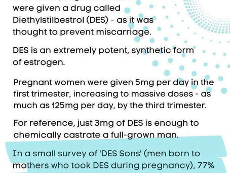 From DES to Makena: The Dangers of Endocrine Disruptors And Its Links To Uptick In Trans, Intersex