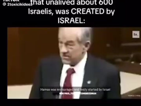 Hamas: Israel's Creation After All