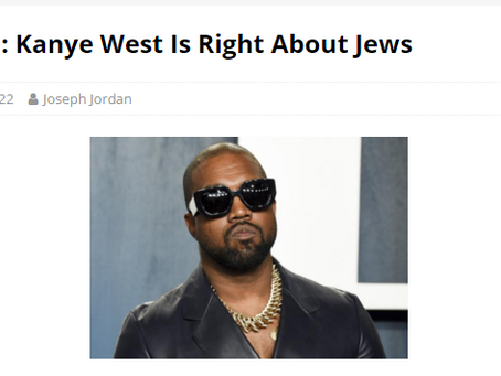 Kanye West Is Right About Jews