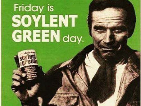SOYLENT GREEN (1973) - TAKES PLACE IN 2022 (INTERESTING CHOICE OF YEARS) HOW DID THEY KNOW?