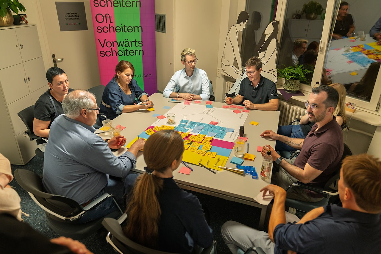 Mentoring-Session beim Ideencamp #35