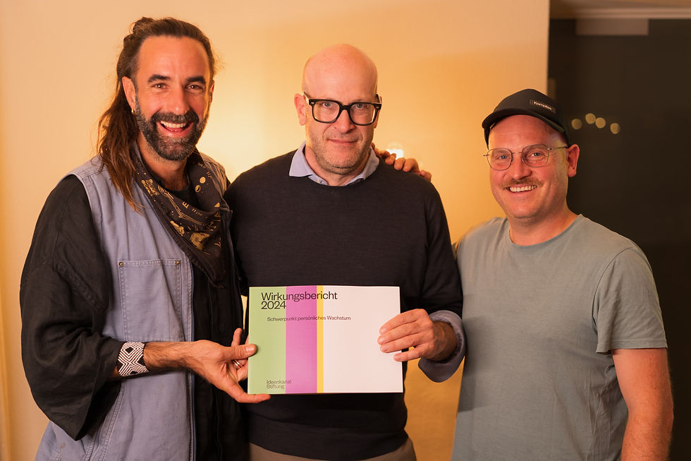Ideencamp #34 / Christof Brockhoff, Thomas Heskia und Stephan Schweiger präsentieren den Wirkungsbericht 2024