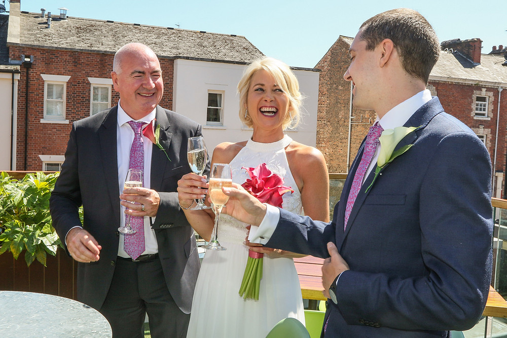 Cheshire wedding photography at Oddfellows, Chester.