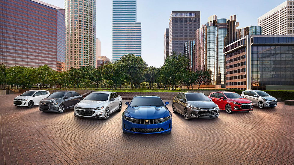 Chevrolet Vehicle Lineup