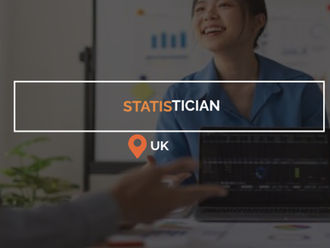 Statistician position open in the UK, with visa sponsorship provided