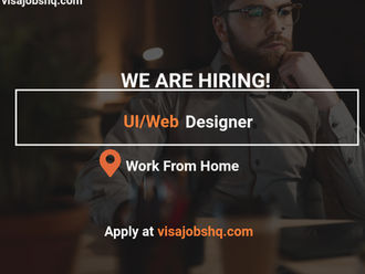 Now Hiring UI/Web Designer, Fully Remote Opportunity, Apply Now