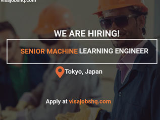 International Relocation Opportunity For Senior Machine Learning Engineer, Apply Now
