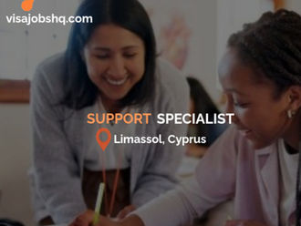 Support and moderation specialist in Limassol Cyprus with visa sponsorship provided