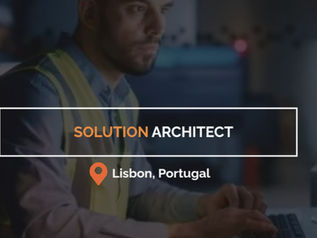 Solution Architect in Lisbon Portugal with visa sponsorship provided, Apply now