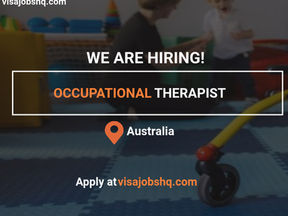 Occupational Therapist – Relocate to Tasmania, Australia with visa sponsorship