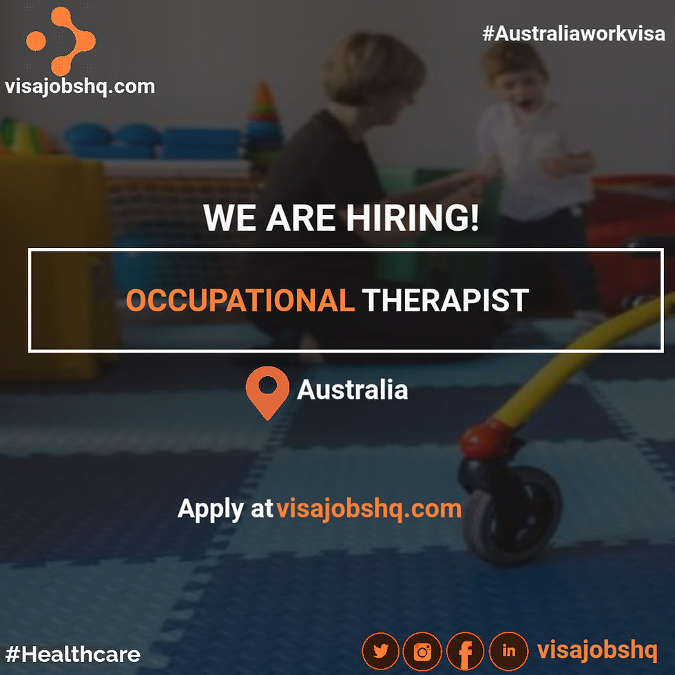 Occupational Therapist – Relocate to Tasmania, Australia with visa sponsorship