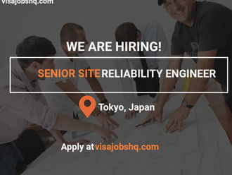 Senior Site Reliability Engineer needed in Tokyo, with relocation assistance and visa sponsorship