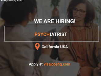 Psychiatrist needed in Rhode Island USA, this position is eligible for visa sponsorship
