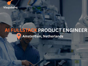 AI Full-Stack Product Engineer (Mid-Level), visa sponsorship to Amsterdam Netherlands