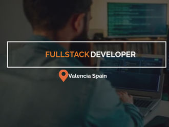 Fullstack Developer position open in Valencia Spain with visa sponsorship provided