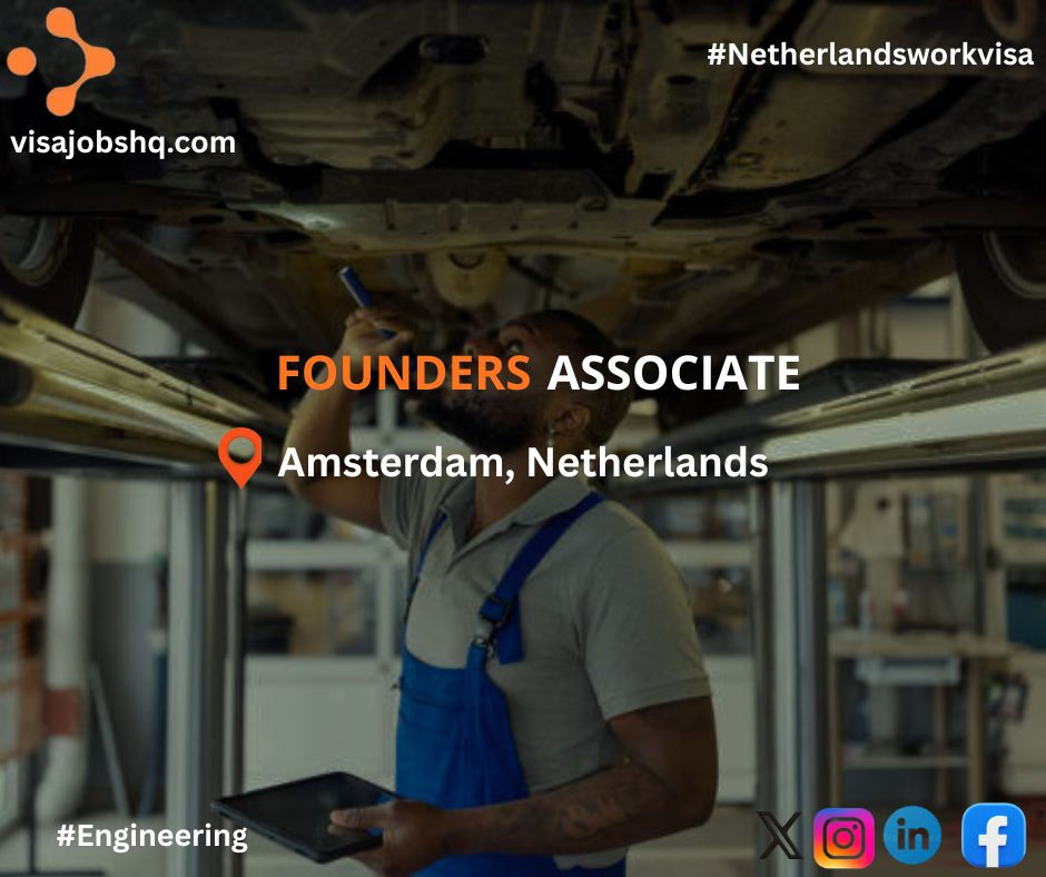Founders Associate position is open in Hamburg Germany with visa sponsorship provided