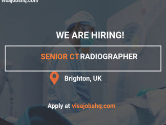 Senior CT Radiographer needed in the UK with visa sponsorship, Apply now