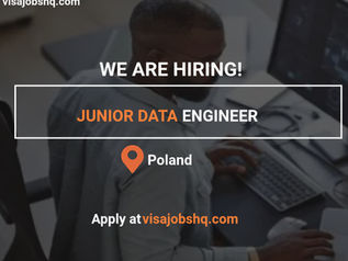 Junior Data Engineer (Relocation to Poland Available), Apply now