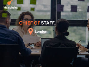 Chief of Staff in the UK, company is offering UK work visa sponsorship to eligible candidates