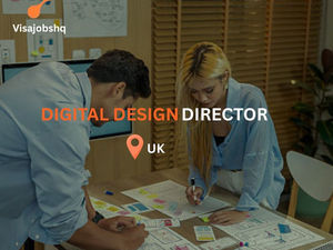 Digital Design Director in Europe with visa sponsorship and relocation assistance offered