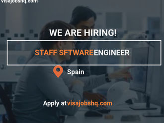 Staff Software Engineer open in Spain, visa sponsorship available for this role
