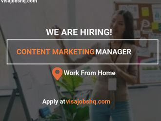 Content Marketing Manager, We offer visa sponsorship and will help you relocate to San Francisco