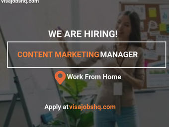 Content Marketing Manager, We offer visa sponsorship and will help you relocate to San Francisco