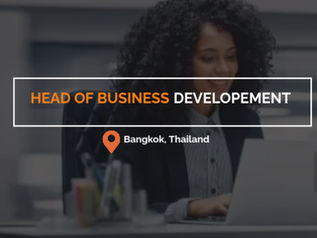 Head of Business Development, Solutions (Early stage start-up, B2B SaaS) (Bangkok, Visa and Relocation Package Provided)