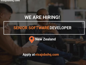 Move to New Zealand - Senior Software Developer with visa sponsorship, Apply Now