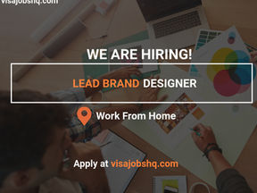 Lead Brand Designer, Fully Remote, Apply to Work From Anywhere
