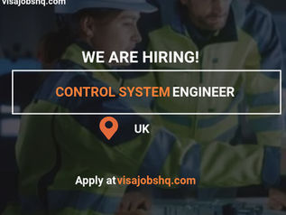 Control Systems Engineer - UXV Platforms, needed in the UK with visa sponsorship provided