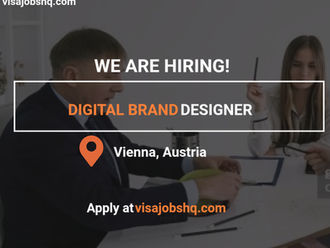 Digital Brand Designer visa sponsorship job in Europe, currently hiring, apply now