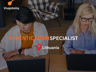 Authentication Specialist, relocate to Lithuania with visa support