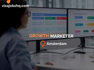 Growth Marketer in Amsterdam with relocation support provided