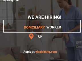 Domiciliary Worker (Female) needed in the UK, with visa sponsorship provided