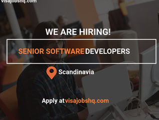 Senior Software Developers ready to relocate to Scandinavia, Apply now