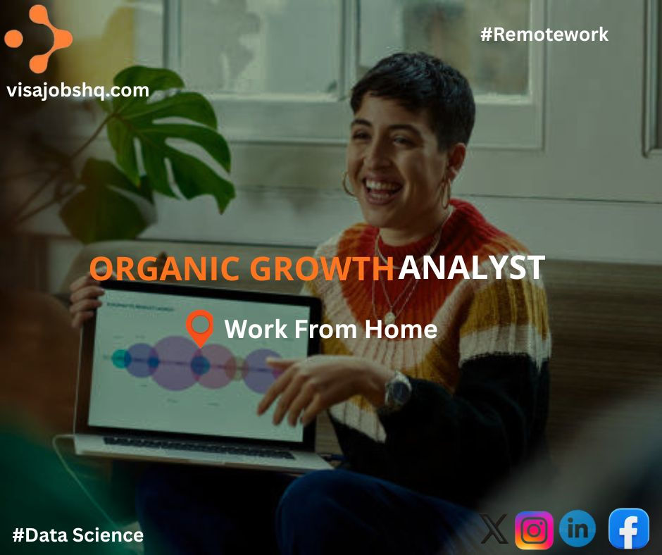 Organic Growth Analyst, fully remote, work from anywhere