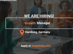Growth Manager in Hamburg: Visa Sponsorship & Marketing Expertise, Apply Now