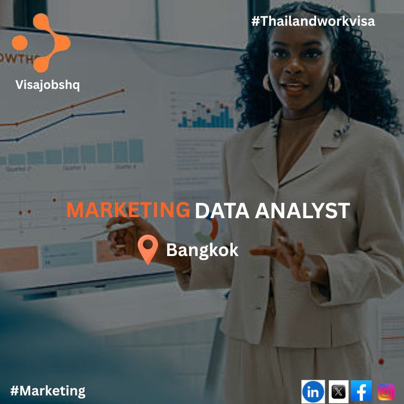 Marketing Data Analyst (Bangkok Based, Relocation provided) with visa