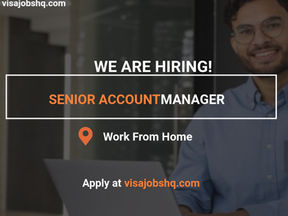 SENIOR ACCOUNT MANAGER URGENTLY NEEDED FOR A 100% REMOTE OPPORTUNITY, APPLY NOW