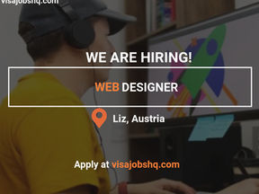 NOW HIRING A WEB DESIGNER IN AUSTRIA, EMPLOYER IS OFFERING WORK VISA SPONSORSHIP, APPLY NOW