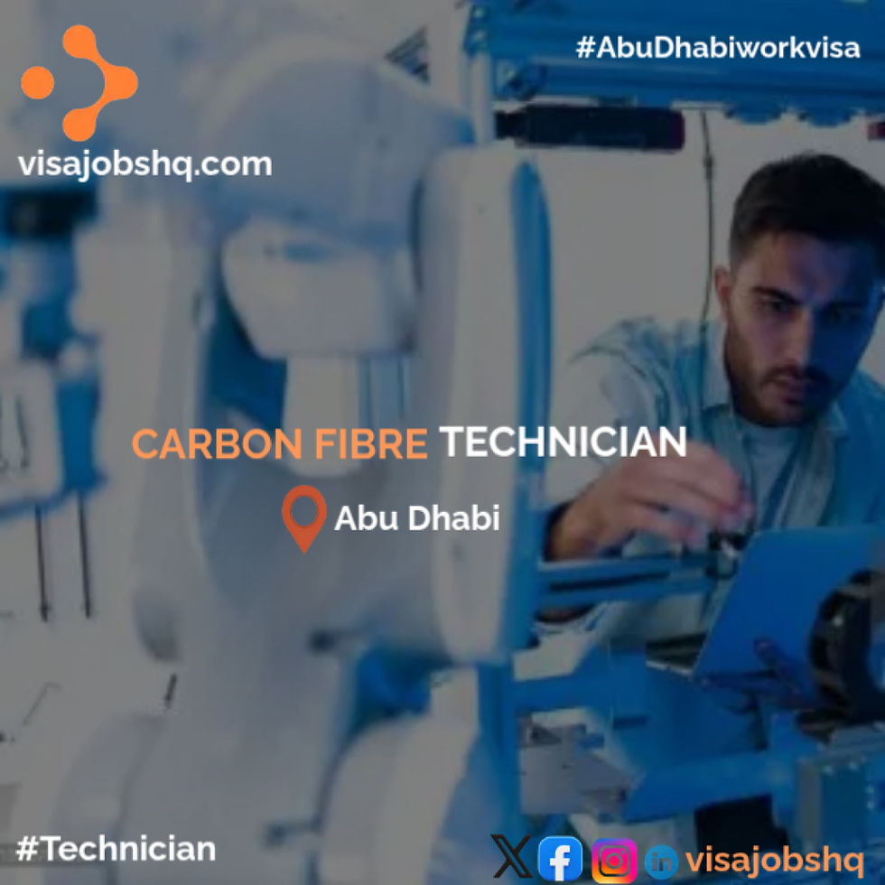 Carbon Fiber Composite Technicians needed in Abu Dhabi with visa and flights covered