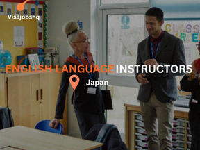 English Language Instructors (Applying Outside Japan), with visa sponsorship
