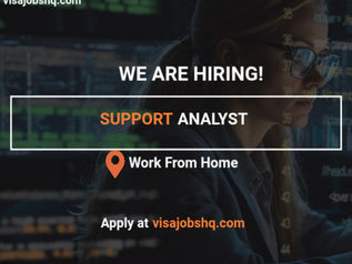 Support Analyst I, for International Remote Candidates, Apply now
