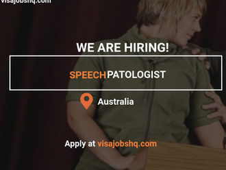 Speech Pathologist job in Australia with 482 visa sponsorship available for overseas professionals